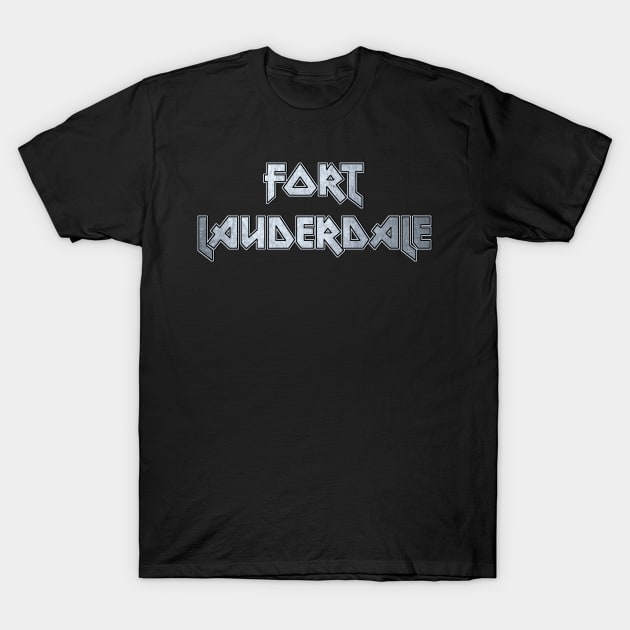 Fort Lauderdale FL T-Shirt by KubikoBakhar